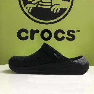 (พร้อมส่ง) Crocs LiteRide ™ Unisex Duet Sport Clog รองเท้าชายหาดแท้รองเท้าแตะกลางแจ้ง