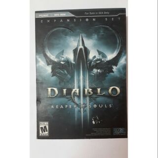 แผ่นเกมส์​คอม​พิวเตอร์​ Diablo ภาคเสริม เหมาะสำหรับสะสม