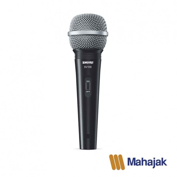 Shure SV100 Xไมโครโฟนสายมีสวิท พร้อมสาย ของมหาจักรแท้ระวังของปลอมเยอะมาก