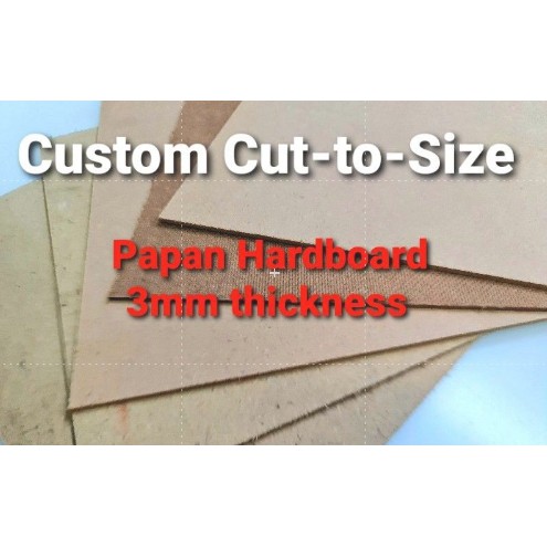 กระดานไม้อัด สําหรับ Papan Hardboard ลิงค์ตัดตามขนาดที่กําหนดเอง คําพูดก่อนสั่งซื้อ