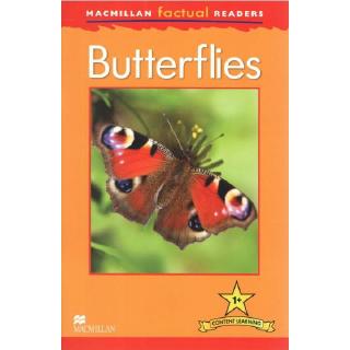 DKTODAY หนังสือ MAC.FACTUAL READERS 1:BUTTERFLIES