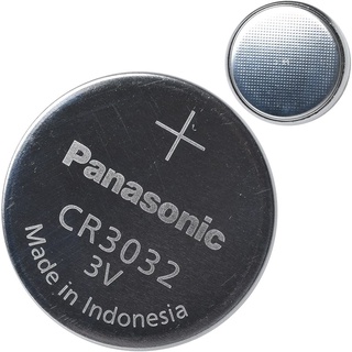 ถ่าน Panasonic CR3032 แผงละ1ก้อน Lithium 3V. แท้100%