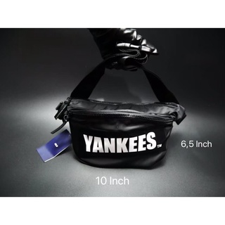 MLB  กระเป๋าคาดอกสีดำ