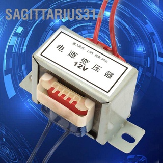 Sagittarius314 หม้อแปลงไฟฟ้ากำลังเดียว AC 12V/24V แรงดันไฟขาออก 10W อินพุต 220V 50Hz