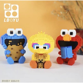 ตัวต่อนาโนไซส์ XL Boyu 7146A-7148A Sesame Street