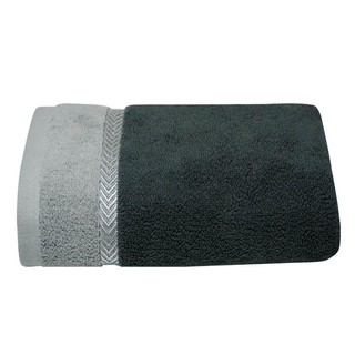 Hair towel TOWEL SWENY DOUBLE TREE 16X32" GREY Towel, robe toilet ผ้าเช็ดผม ผ้าขนหนู SWENY DOUBLE TREE 16X32 นิ้ว สีเทา