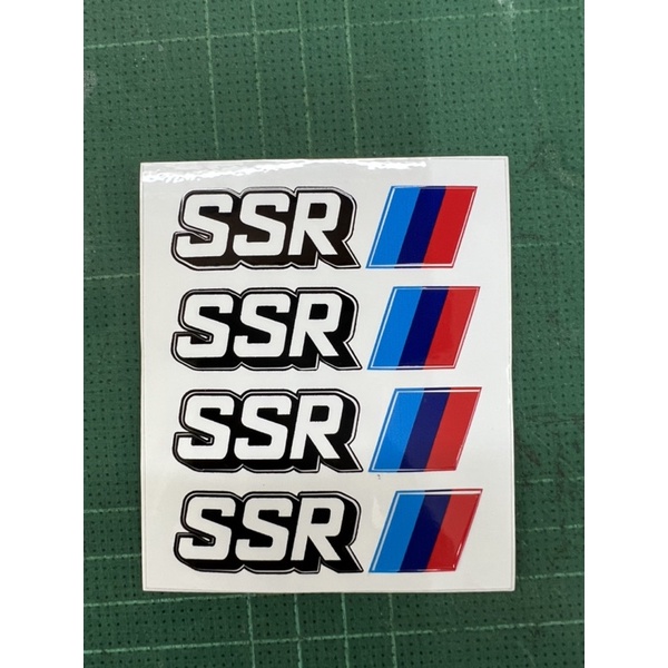 สติ๊กเกอร์ ssr #สติ๊กเกอร์ล้อssr #SSR