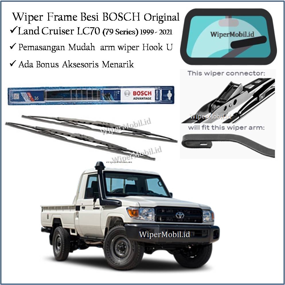 ที่ปัดน้ําฝนธรรมดาสําหรับ Toyota Land Cruiser LC70 LC 70 Series 79 BOSCH