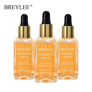 Breylee เซรั่มวิตามินซีบํารุงผิวหน้าลดเลือนริ้วรอย 3 ชิ้น