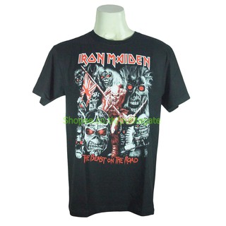 เสื้อวง Iron Maiden เสื้อไซส์ยุโรป ไอเอิร์นเมเดน ไอร่อน PTA731 เสื้อวงร็อค เมทัล สากล