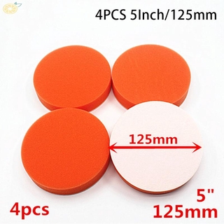 Brand New Car Buffing Sponge Polisher Buffer Clean 4x Orange Universal Polishing