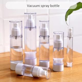 Wholesale 30ml/100ml Portable Transparent Vacuum Bottle / Mini Vacuum Empty Spray Bottle / Pumping Lotion Dispenser Bottle / Plastic Press Bottles / Lotion Refillable Container / EmptyBottle Cosmetic Containers  /Organize Tools