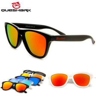 Queshark แว่นตากันแดดป้องกันรังสี uv 400 unisex QE20