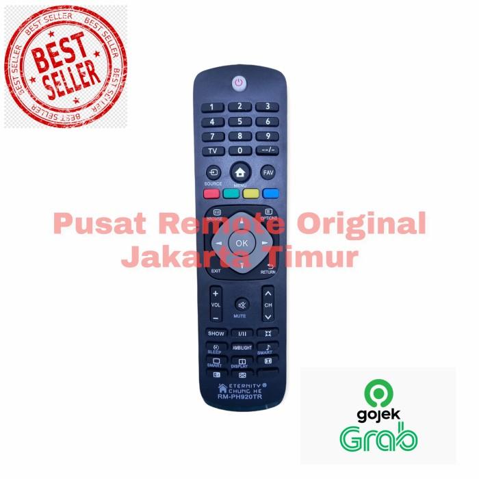 Philips Led Smart Tv Remote Like Original Oval