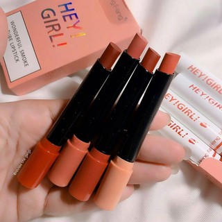 HF9103 Smoke Little Lipstick ลิปบุหรี่ 4 แท่ง  4 สี สุดคิ้ว น่ารักฟรุดๆ (กล่อง)