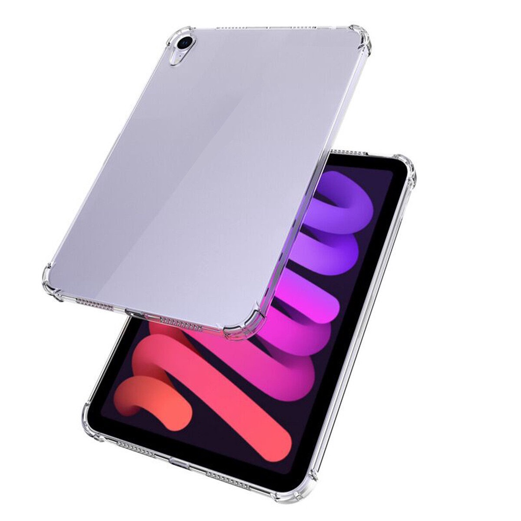เคสใสนิ่ม ไอแพด Mini 6/ Mini 7 ฝาหลังใส ชาร์จปากกาด้านข้างได้ ไม่ย้วย ล้างได้ / สำหรับไอแพดมินิ 6, มินิ 7 Clear TPU Soft
