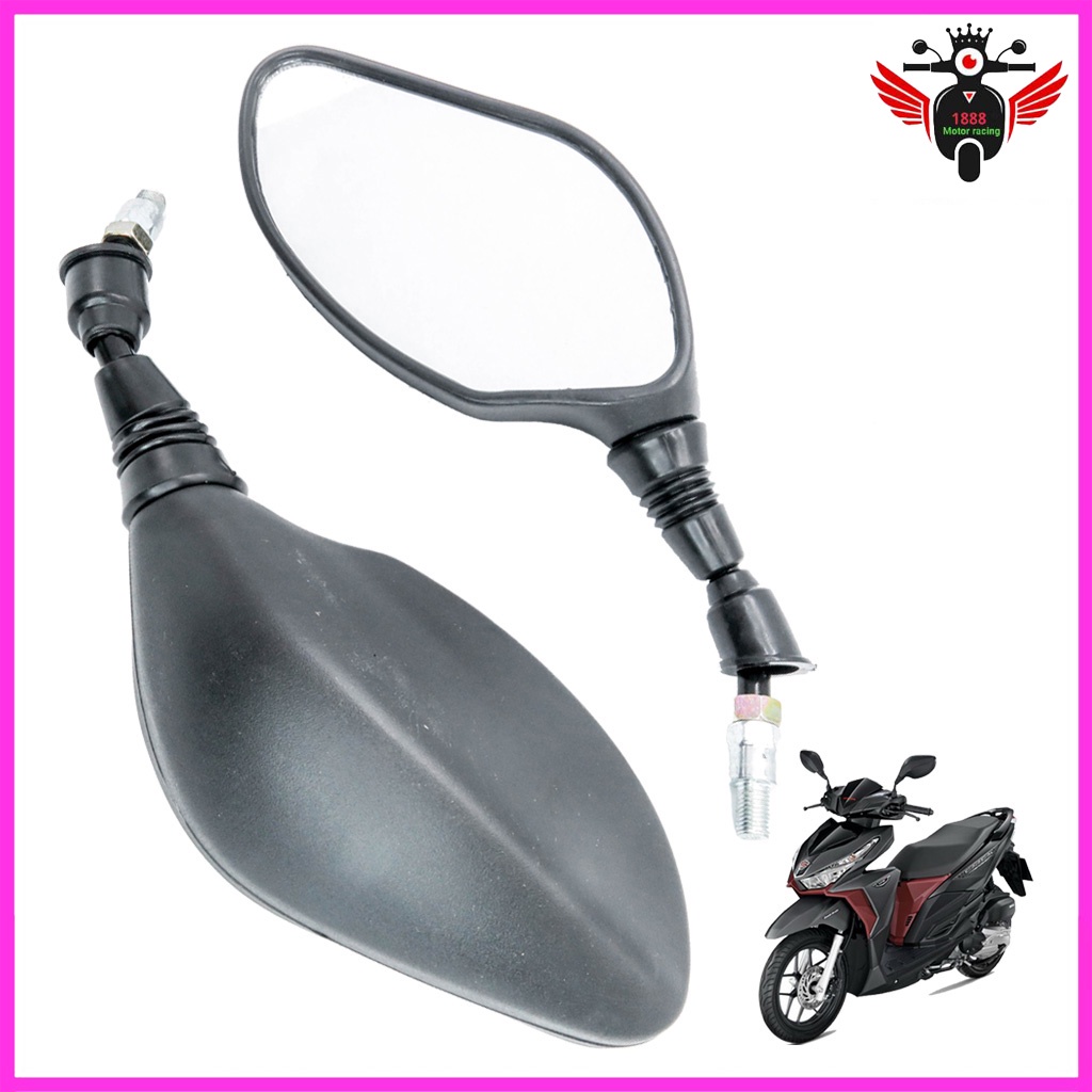 กระจกมองข้าง มอเตอร์ไซค์ เดิม (ขายเป็นคู่) HONDA : CLICK-125 i / MOOVE / PCX 150