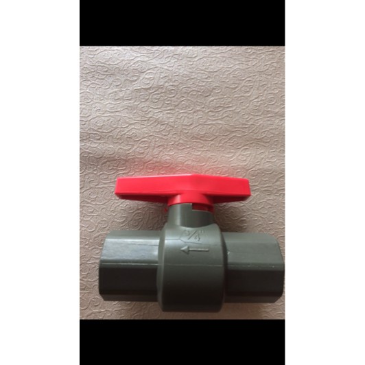 บอลวาล์วพีวีซี 3/4" HAMSTER. สต็อปค็อกพีวีซี 3/4" จัดส่งรวดเร็ว!!