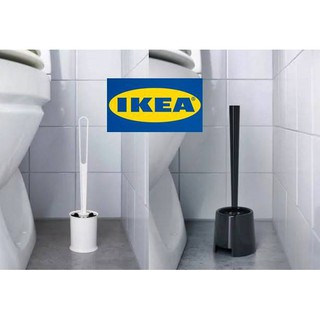 แปรงล้างห้องน้ำ IKEAแท้ แปรงขัดส้วมขัดชักโครกพร้อมที่เก็บ ขนาดพอดีมือใช้งานคล่อง