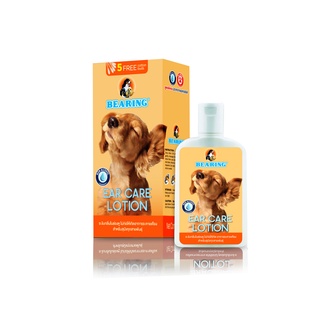 Bearing Ear Care Lotion For Dog แบร์ริ่ง โลชั่นทำความสะอาดหู สำหรับสุนัข สูตรพิเศษ ปราศจากแอลกอฮอล์ 100 มล.