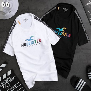 เสื้อยืด​คอกลม​ HOLLISTER