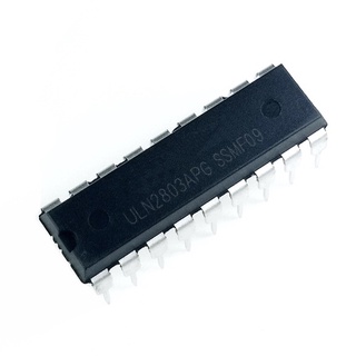 ULN2803A ULN2804A  50V 500mA Eight Darlington transistor array DIP18 ULN2803 ULN2804 ULN2003 Seven Darlington arrays