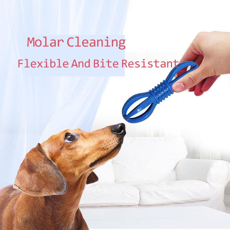 2Pcs Puppy Pacifier Chew Toy With Sounder | Pet Molar Chewing Teeth Cleaning Toy For Small Medium Dogs, Squeaky Dog Toys