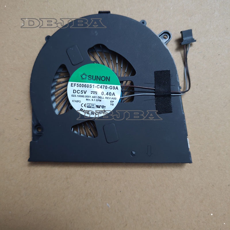 CPU cooler สําหรับ Dell Latitude 15 L3580 3580 E3580 EF50060S1-C470-G9A 0X6K70 X6K70