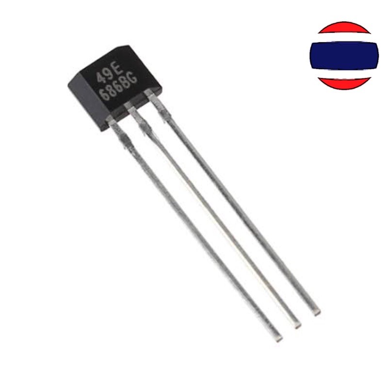 5pcs 44E 49E Hall element SS49E OH49E Hall sensor Hall Effect Sensor TO-92 TO92 SOT-23 SOT23