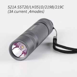 Convoy S21A ไฟฉาย SST20 LED 1000LM 4 โหมด สําหรับตั้งแคมป์ เดินป่า ตกปลา