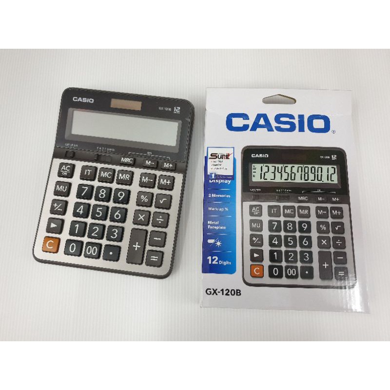 เครื่องคิดเลข casio รุ่นGX -120B