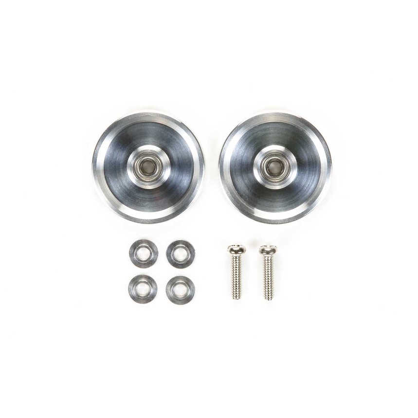 TAMIYA 15464 Jr Hg Alum Ball-Race Rollers 19Mm (Ringless)