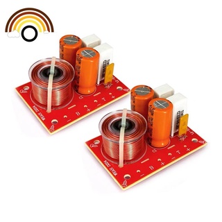 2Pcs 2 Way Diy Speaker Filter Circuit Treble Bass Frequency Divider Ready Stock