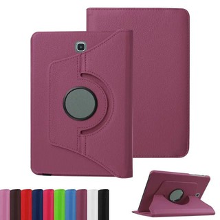 เคสหนังฝาพับ Samsung Galaxy Tab S2 ( 8,0  นิ้ว ) :หมุนตั้งได้รอบทิศ 360 องศา