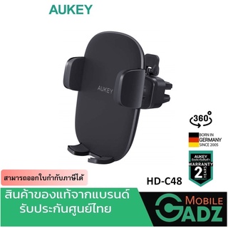 ที่จับมือถือ ที่จับโทรศัพท์ ที่จับโทรศัพท์ในรถ AUKEY HD-C48 ที่วางโทรศัพท์ในรถ ที่ยึดมือถือ Car Air Vent Phone Holder Ca