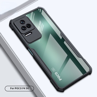 Poco F4 5G(พร้อมส่งในไทย)เคสกันกระแทกขอบสีหลังใสXiaomi Poco X4 GT 5G/Poco F4 5G/Redmi K40S/Poco F4 GT/Redmi K50 Gaming