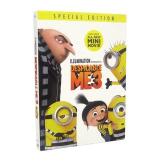 แผ่น DVD Despicable Me 3 Despicable Me HD ภาพยนตร์ภาษาอังกฤษ ไม่มีภาษาจีน ขายดี