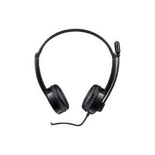 H120.BLACK STEREO HEADSET USB Smooth HD voice call