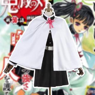 Japan Anime Demon Slayer:Kimetsu no Yaiba Cosplay Costumes Tsuyuri Kanawo Cosplay Costume