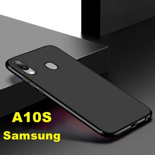 TPU CASE เคสซัมซุง Samsung Galaxy A10s เคสซิลิโคน เคสนิ่ม สวยและบางมาก เคสสีดําสีแดง [ส่งจากไทย]