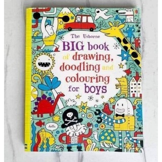 🌎Usborne Big book Drawing,Doodling Coloring🖍️(👦BOY)ปลดปล่อยจินตนาการ🧠อย่างเต็มที่