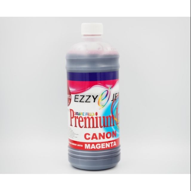 Ezzy-jet CANON Inkjet Premium Ink หมึกเติมอิงค์เจ็ท CANON ขนาด 1,000 ml. ( Magenta - สีเเดง)