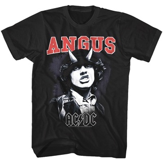 [COD]เสื้อยืด พิมพ์ลายวงร็อควงร็อค Acdc Angus Young Horned Devillish เหมาะกับวันครบรอบ สําหรับผู้ชาย