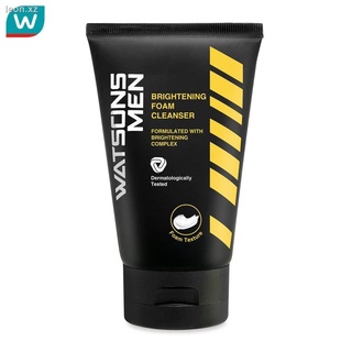 Watsons Men Brightening Foam Cleanser 100g