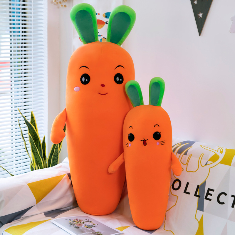 Lovely carrot plush toy radish doll big long pillow XAWG 3p_946wxgs