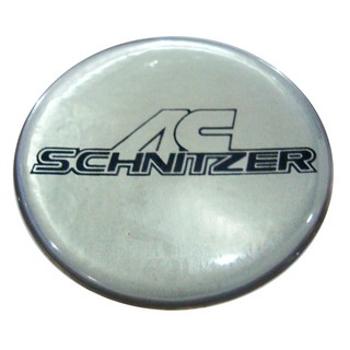 สติกเกอร์ติดดุมล้อ AC schnitzer ขนาด 57mm. 1 ชุดมี 4 ชิ้น