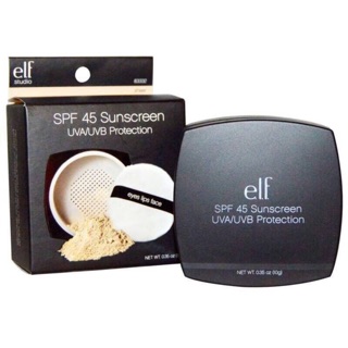 e.l.f. Studio SPF 45 Sunscreen UVA/UVB Protection #Sheer