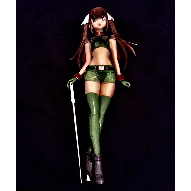 MOBILE SUIT GUNDAM 0083 KIDOU SENSHI - Card Builder DX Girls Figure - Catherine Blitzen - Metallic Green Suit(Banpresto)