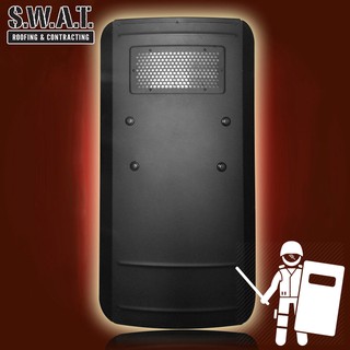 SWAT SHIELD โล่เหล็ก โล่โลหะ โล่ตำรวจ Police ทหาร Soldier ปราบจลาจล