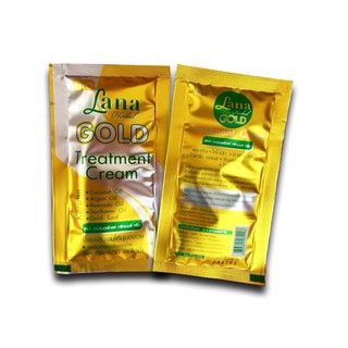 Bio Lana Gold Treatment Cream 30 ml. x 3 ซอง ไบโอลาน่า โกลด์ ทรีทเมนต์ เคราติน บำรุงเส้นผม